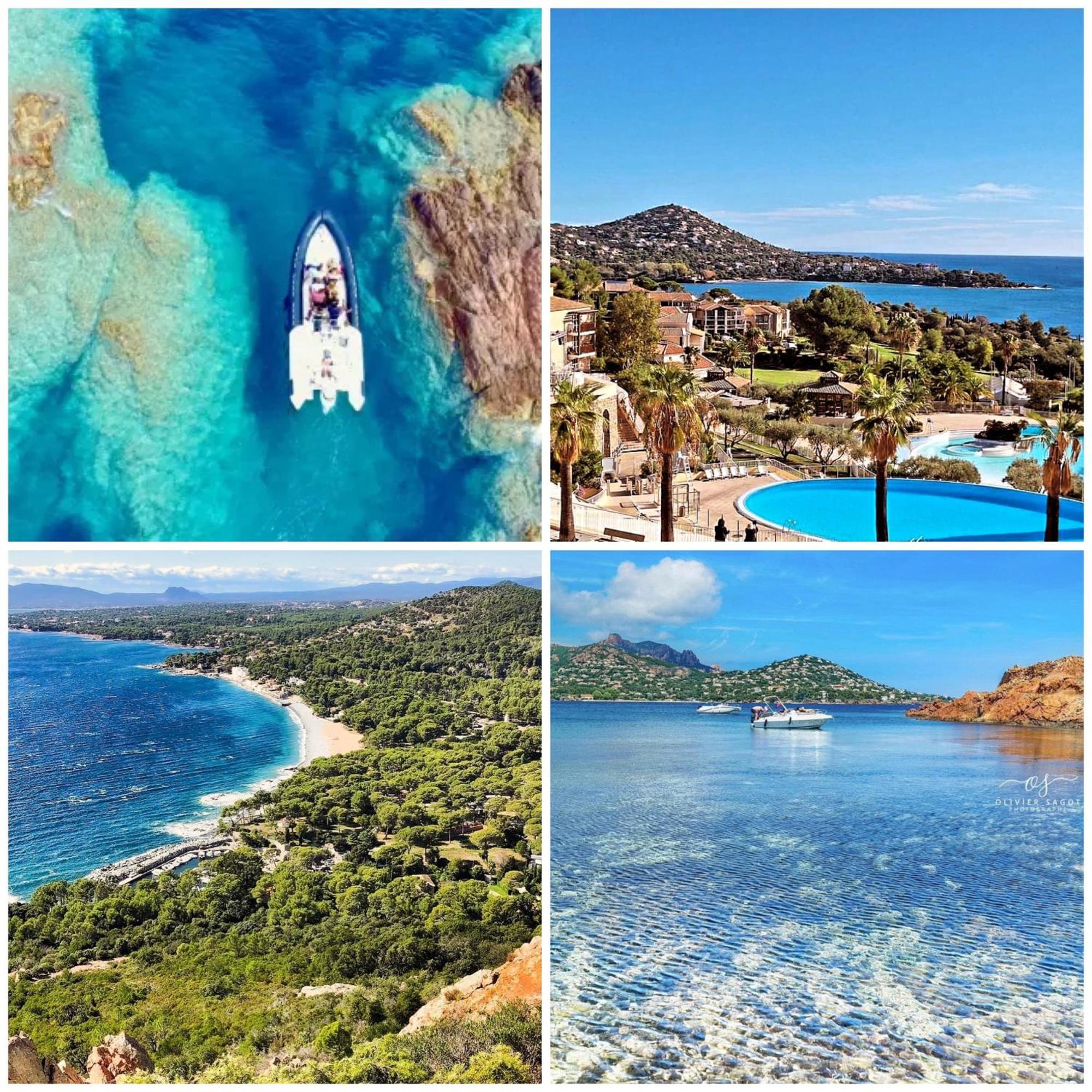 T2 En Rez De Jardin Privatif Cloture , Cap Esterel Pierre Et Vacances ,Piscine Chauffee Des Le 05 Avril Au 02 Novembre Saint-Raphaël Eksteriør billede